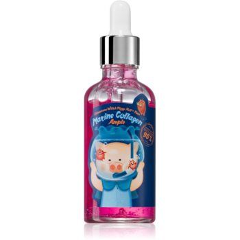 Elizavecca Witch Piggy Hell-Pore Marine Collagen Ample ser cu textura fina cu efect de netezire