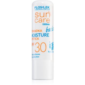 FlosLek Laboratorium Sun Care Derma Basic balsam de buze protector SPF 30