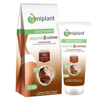 Gel Anticelulitic cu Cafea Verde - Elmiplant Body Shape, 200 ml