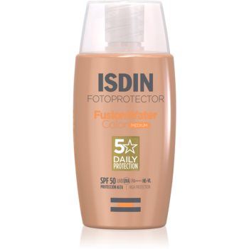 ISDIN Fotoprotector FusionWater fluid protector tonifiant pentru față SPF 50
