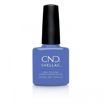 Lac unghii semipermanent CND Shellac Bizarre Beauty Motley Blue 7.3ml