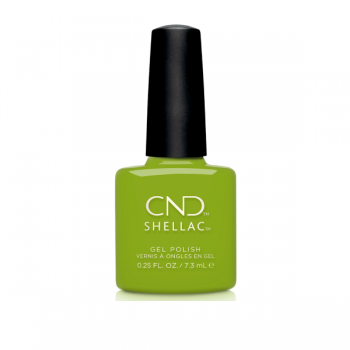 Lac unghii semipermanent CND Shellac Grip Green 7.3ml