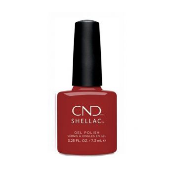 Lac unghii semipermanent CND Shellac UV Company Red 7.3ml la reducere