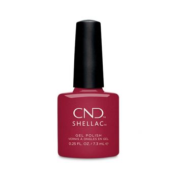 Lac unghii semipermanent CND Shellac Satin Sheets 7.3ml