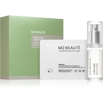 M2 Beauté Ultra Pure Solutions Hybrid Second Skin masca de colagen zona ochilor