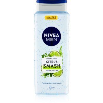 Nivea Men Citrus Smash gel de dus revigorant pentru barbati