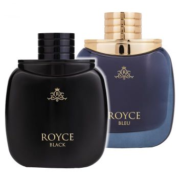 Pachet 2 parfumuri best seller, Royce Black 100 ml si Royce Bleu 100 ml de firma original