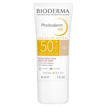 Protectie solara foarte inalta anti-roseata AR SPF50+ Photoderm, Bioderma, 30 ml la reducere
