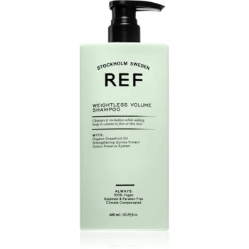 REF Weightless Volume Shampoo Sampon pentru par fin, moale volum de la radacini