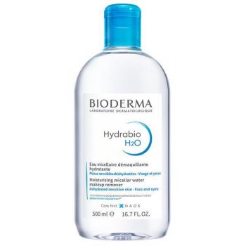 Solutie micelara hidratanta Hydrabio H2O, Bioderma, 500 ml ieftin