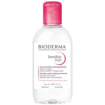 Solutie micelara Sensibio H2O, Bioderma, 250 ml la reducere