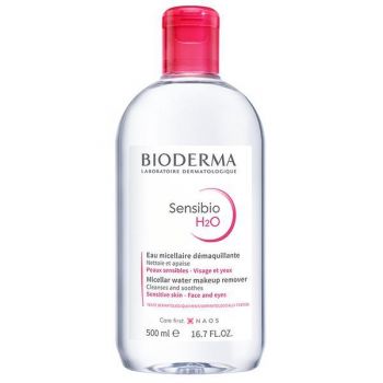 Solutie micelara Sensibio H2O, Bioderma, 500 ml de firma original