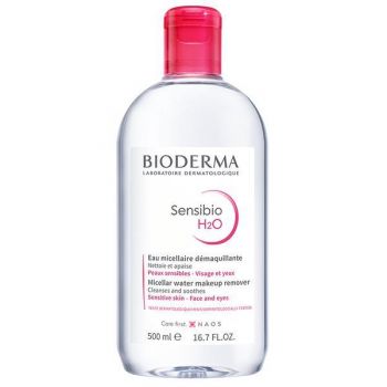 Solutie micelara Sensibio H2O, Bioderma, 500 ml