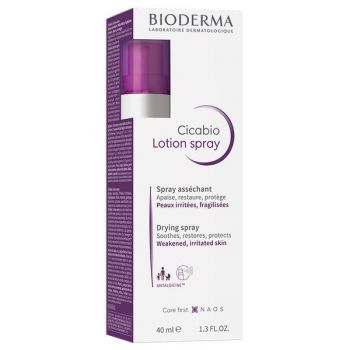 Spray lotiune reparatoare Cicabio, Bioderma, 40 ml la reducere