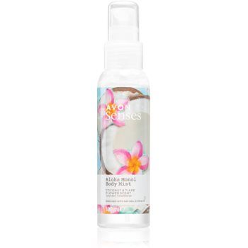 Avon Senses Aloha Monoi Spray revigorant pentru corp ieftin