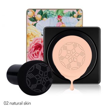 BB Cream Mushroom Air Cushion Gold Box, #02 Natural Skin