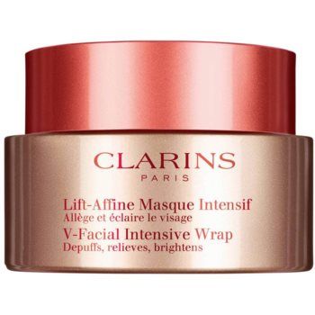 Clarins V-Facial Intensive Wrap masca pentru albirea tenului