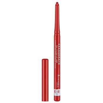 Creion de buze retractabil Rimmel London Exaggerate Lip Liner, 104 Call Me Crazy