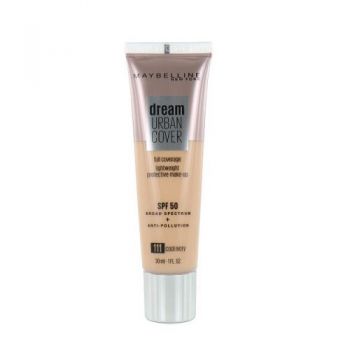 Fond de ten, Maybelline, Dream Urban Cover SPF50, 111 Cool Ivory, 30 ml