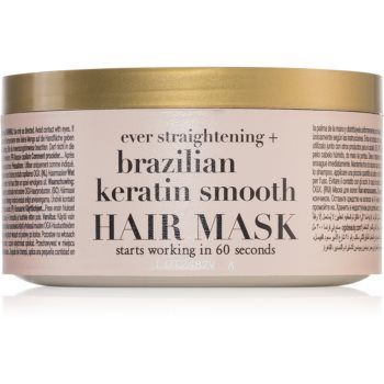 OGX Brazilian Keratin Smooth masca de netezire cu keratina