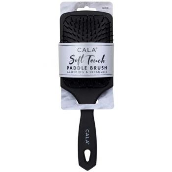 Perie pentru Par Umed & Uscat Cala Soft Touch Paddle Brush - Black de firma original