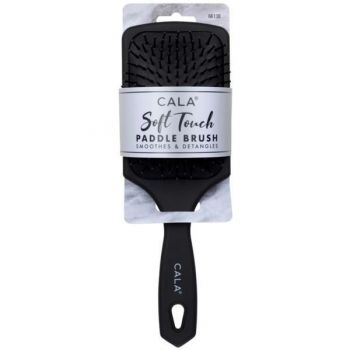 Perie pentru Par Umed & Uscat Cala Soft Touch Paddle Brush - Black