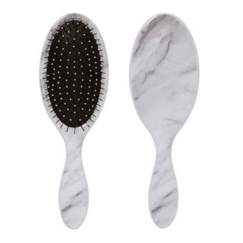 Perie pentru Parul Umed & Uscat Cala Wet-N-Dry Hair Brush - Black & White Marble ieftin