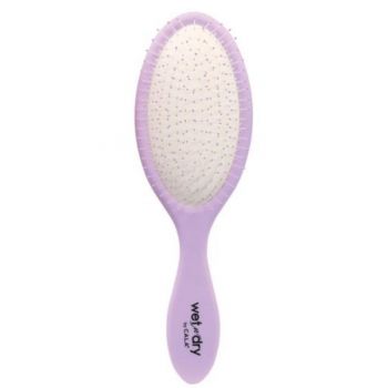 Perie pentru Parul Umed & Uscat Cala Wet-N-Dry Hair Brush - Lavender