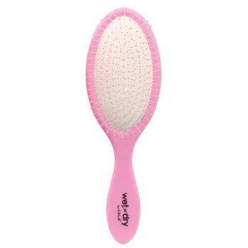 Perie pentru Parul Umed & Uscat Cala Wet-N-Dry Hair Brush - Pink