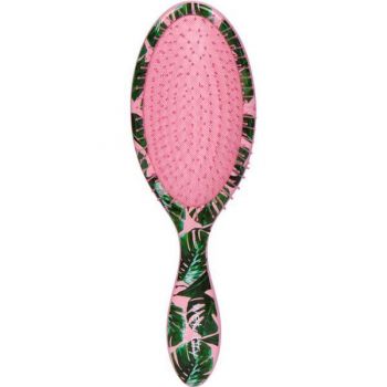 Perie pentru Parul Umed & Uscat Cala Wet-n-Dry Hair Brush - Tropical Palm