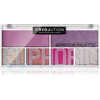 Revolution Relove Euphoric paletă cu farduri de ochi
