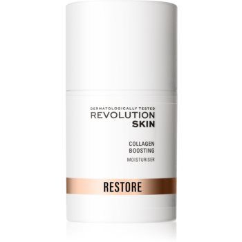 Revolution Skincare Restore Collagen Boosting crema faciala hidratanta revitalizanta pentru stimularea secreției de colagen