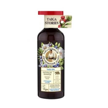 Sampon Fortifiant cu Infuzie de 37 de Plante Taiga Stories, Eurobio Lab, 500 ml