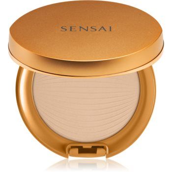 Sensai Silky Bronze Natural Veil Compact pudra compacta pentru strălucirea și netezirea pielii