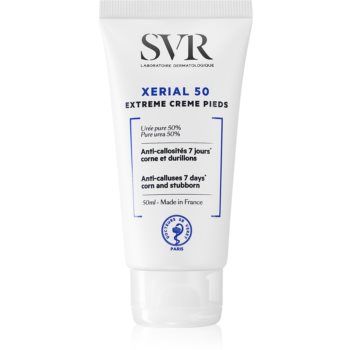 SVR Xérial 50 crema intensiva pe bataturi si negi pe talpa