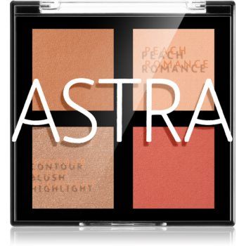 Astra Make-up Romance Palette Patela pentru conturul fetei faciale ieftin