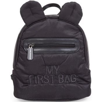 Childhome My First Bag Puffered Black rucsac pentru copii ieftin