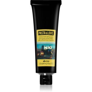 Davines Pasta & Love Medium-Hold Styling Paste gel modelator pentru coafura