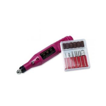 Freza electrica manichiura 15W 10000 rpm, Pink