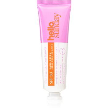 hello sunday the one for your hands crema protectoare pentru maini SPF 30