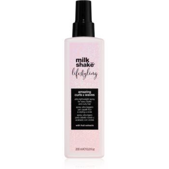 Milk Shake Lifestyling Amazing curls & waves Spray de păr multifuncțional pentru par ondulat si cret