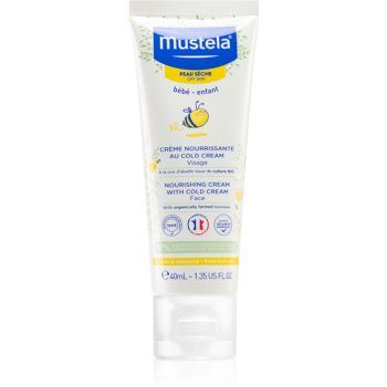 Mustela Bébé Dry Skin crema hranitoare pentru tenul uscat