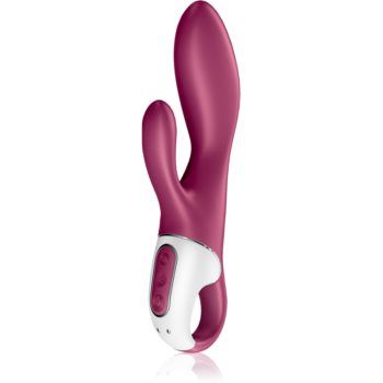 Satisfyer HEATED AFFAIR WARMING RABBIT vibrator cu stimularea clitorisului