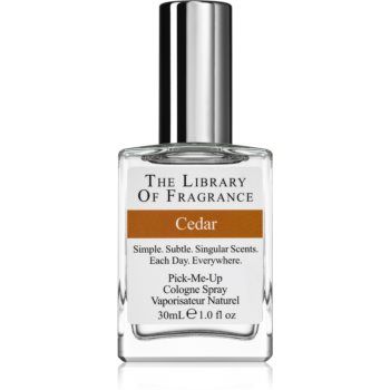 The Library of Fragrance Cedar eau de cologne pentru bărbați