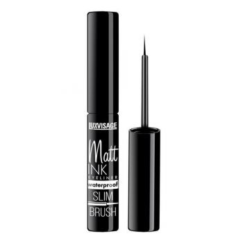 Tus / eyeliner- mat waterproof - Slim Brush - Luxvisage, 9ml