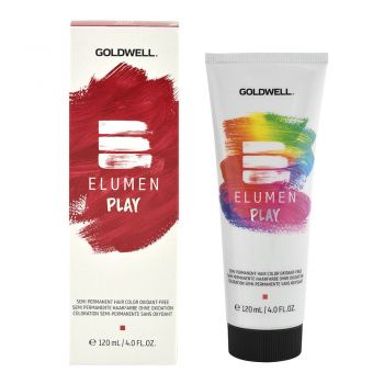 Vopsea de par semipermanenta Goldwell Elumen Play Rosu 120ml