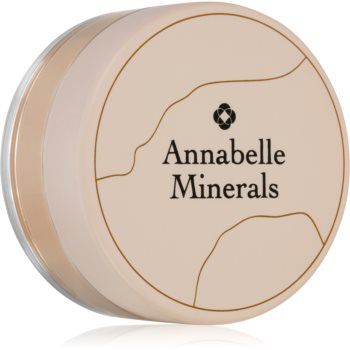 Annabelle Minerals Coverage Mineral Foundation pudra pentru make up cu minerale pentru look perfect