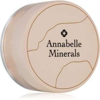 Annabelle Minerals Coverage Mineral Foundation pudra pentru make up cu minerale pentru look perfect