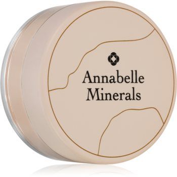 Annabelle Minerals Coverage Mineral Foundation pudra pentru make up cu minerale pentru look perfect
