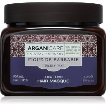 Arganicare Prickly Pear Ultra-Repair Hair Masque masca pentru păr uscat și deteriorat